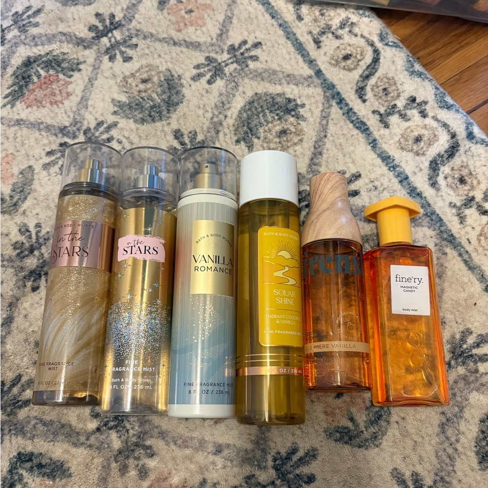 Body spray lot